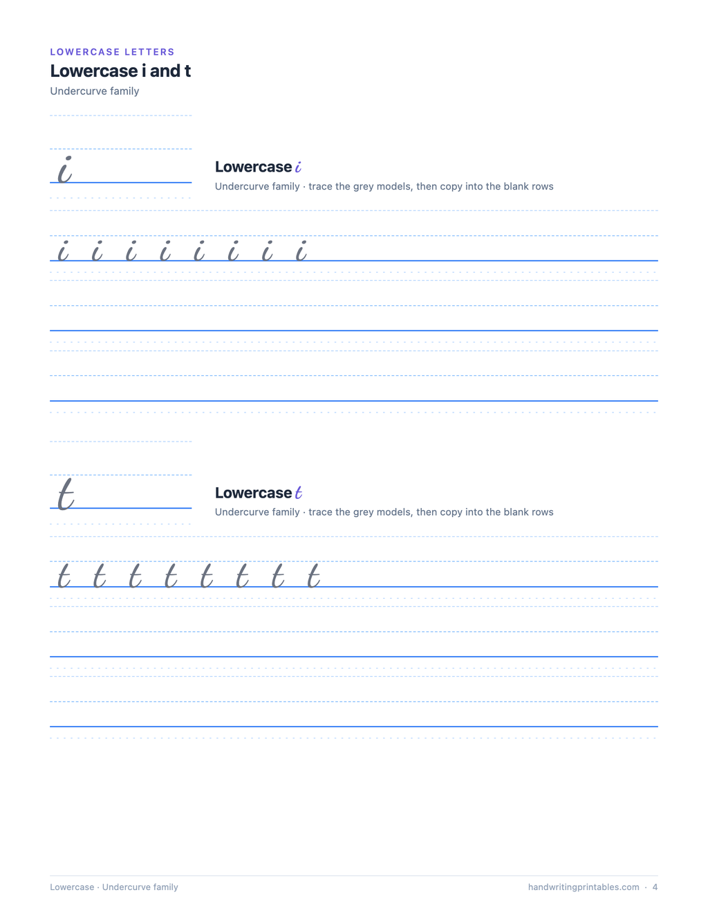 The Complete Cursive Workbook (Printable PDF)